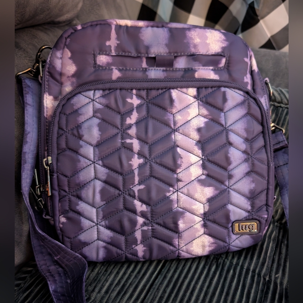 Lug Ranger Crossbody in Shibori Purple